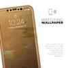 Molten Gold Digital Foil Swirl V8 - DesignSkinz Protective Vinyl Decal Wrap Skin Cover Compatible with The Apple iPhone Xs Max (Full-Body, Screen Trim & Back Glass Skin) view 4