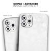 Silver and White Unfocused Sparkle Orbs - DesignSkinz Protective Vinyl Decal Wrap Skin Cover Compatible with The Apple iPhone Xs (Full-Body, Screen Trim & Back Glass Skin) view 2