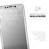 Silver and White Unfocused Sparkle Orbs - DesignSkinz Protective Vinyl Decal Wrap Skin Cover Compatible with The Apple iPhone Xs (Full-Body, Screen Trim & Back Glass Skin) view 4