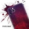 Abstract Fire & Ice V2 - DesignSkinz Protective Vinyl Decal Wrap Skin Cover Compatible with The Apple iPhone Xs Max (Full-Body, Screen Trim & Back Glass Skin) view 3