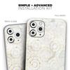 Karamfila Watercolor & Gold V8 - DesignSkinz Protective Vinyl Decal Wrap Skin Cover Compatible with The Apple iPhone Xs (Full-Body, Screen Trim & Back Glass Skin) view 2