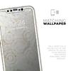 Karamfila Watercolor & Gold V8 - DesignSkinz Protective Vinyl Decal Wrap Skin Cover Compatible with The Apple iPhone Xs (Full-Body, Screen Trim & Back Glass Skin) view 4