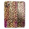 Vibrant Striped Cheetah Animal Print - DesignSkinz Protective Vinyl Decal Wrap Skin Cover Compatible with The Apple iPhone Xs Max (Full-Body, Screen Trim & Back Glass Skin) view 1