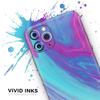 Marbleized Pink Ocean Blue v32 - DesignSkinz Protective Vinyl Decal Wrap Skin Cover Compatible with The Apple iPhone 11 Pro (Full-Body, Screen Trim & Back Glass Skin) view 3