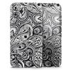 Black and White Aztec Paisley - DesignSkinz Protective Vinyl Decal Wrap Skin Cover Compatible with The Apple iPhone Xs (Full-Body, Screen Trim & Back Glass Skin) view 1