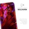 Blurred Abstract Flow V45 - DesignSkinz Protective Vinyl Decal Wrap Skin Cover Compatible with The Apple iPhone 11 (Full-Body, Screen Trim & Back Glass Skin) view 4