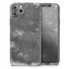 Distressed Silver Texture v5 - DesignSkinz Protective Vinyl Decal Wrap Skin Cover Compatible with The Apple iPhone Xs (Full-Body, Screen Trim & Back Glass Skin) view 1