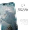 Majestic White Stallion Unicorn - DesignSkinz Protective Vinyl Decal Wrap Skin Cover Compatible with The Apple iPhone Xs Max (Full-Body, Screen Trim & Back Glass Skin) view 4