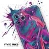 Liquid Abstract Paint Remix V5 - DesignSkinz Protective Vinyl Decal Wrap Skin Cover Compatible with The Apple iPhone Xs Max (Full-Body, Screen Trim & Back Glass Skin) view 3