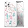 Watercolor Dreamcatchers v2 - DesignSkinz Protective Vinyl Decal Wrap Skin Cover Compatible with The Apple iPhone Xs Max (Full-Body, Screen Trim & Back Glass Skin) view 1