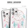 Watercolor Dreamcatchers v2 - DesignSkinz Protective Vinyl Decal Wrap Skin Cover Compatible with The Apple iPhone Xs Max (Full-Body, Screen Trim & Back Glass Skin) view 2