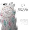 Watercolor Dreamcatchers v2 - DesignSkinz Protective Vinyl Decal Wrap Skin Cover Compatible with The Apple iPhone Xs Max (Full-Body, Screen Trim & Back Glass Skin) view 4