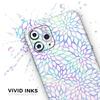 Iridescent Dahlia v2 - DesignSkinz Protective Vinyl Decal Wrap Skin Cover Compatible with The Apple iPhone 11 (Full-Body, Screen Trim & Back Glass Skin) view 3