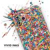 Colorful Candy Sprinkles - DesignSkinz Protective Vinyl Decal Wrap Skin Cover Compatible with The Apple iPhone SE (2020) (Full-Body, Screen Trim & Back Glass Skin) view 3