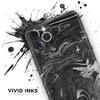 Black & Silver Marble Swirl V8 - DesignSkinz Protective Vinyl Decal Wrap Skin Cover Compatible with The Apple iPhone 11 (Full-Body, Screen Trim & Back Glass Skin) view 3