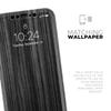 Dark Ebony Woodgrain 2 - DesignSkinz Protective Vinyl Decal Wrap Skin Cover Compatible with The Apple iPhone XR (Full-Body, Screen Trim & Back Glass Skin) view 4