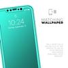 Solid Mint V2 - DesignSkinz Protective Vinyl Decal Wrap Skin Cover Compatible with The Apple iPhone 11 (Full-Body, Screen Trim & Back Glass Skin) view 4