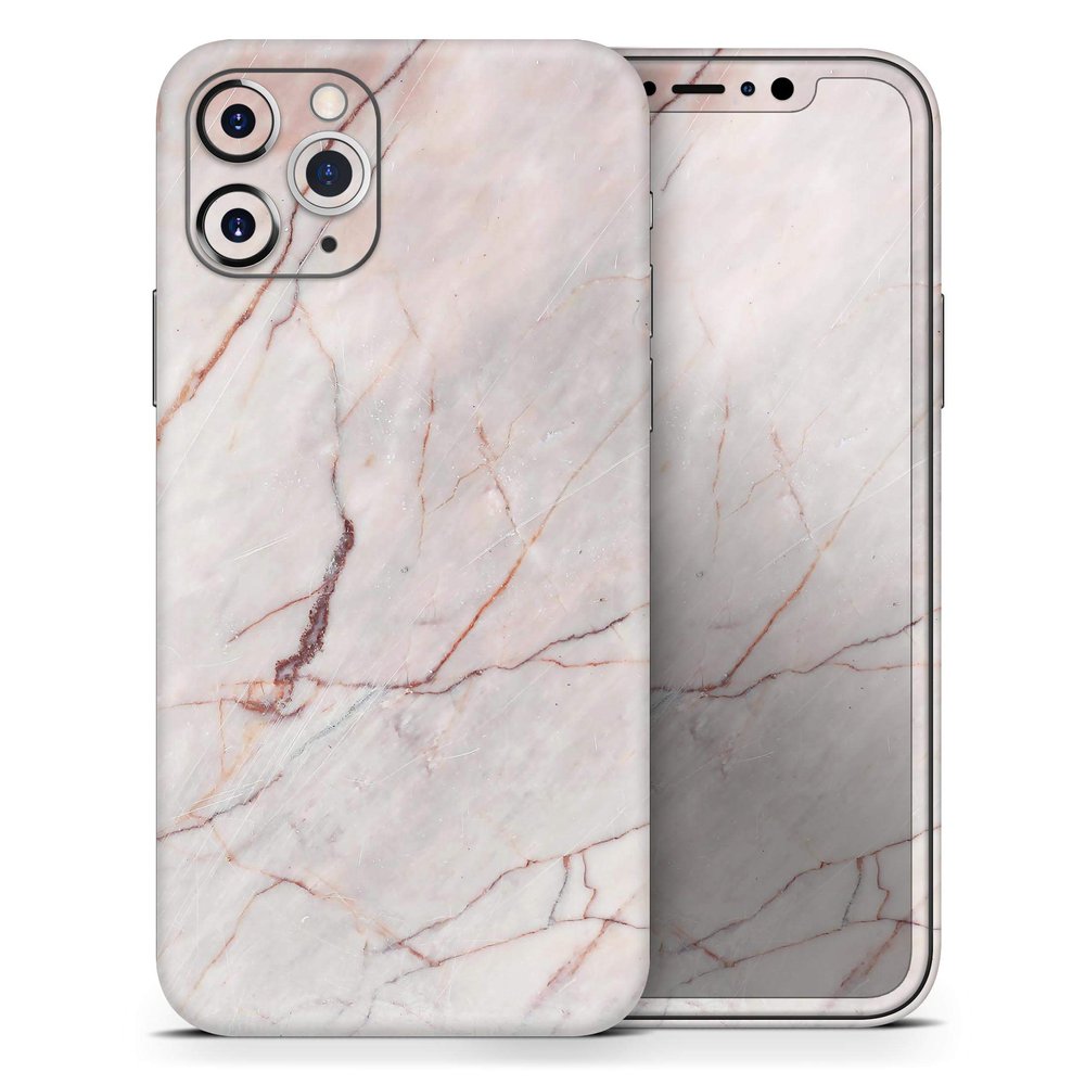 Slate Marble Surface V11 - DesignSkinz Protective Vinyl Decal Wrap Skin Cover Compatible with The Apple iPhone Xs Max (Full-Body, Screen Trim & Back Glass Skin)