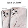 Slate Marble Surface V11 - DesignSkinz Protective Vinyl Decal Wrap Skin Cover Compatible with The Apple iPhone Xs Max (Full-Body, Screen Trim & Back Glass Skin) view 2