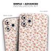 Karamfila Watercolo Poppies V19 - DesignSkinz Protective Vinyl Decal Wrap Skin Cover Compatible with The Apple iPhone SE (2020) (Full-Body, Screen Trim & Back Glass Skin) view 2