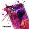 Blurred Abstract Flow V28 - DesignSkinz Protective Vinyl Decal Wrap Skin Cover Compatible with The Apple iPhone 11 Pro (Full-Body, Screen Trim & Back Glass Skin) view 3