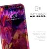 Blurred Abstract Flow V28 - DesignSkinz Protective Vinyl Decal Wrap Skin Cover Compatible with The Apple iPhone 11 Pro (Full-Body, Screen Trim & Back Glass Skin) view 4
