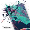 Liquid Abstract Paint Remix V31 - DesignSkinz Protective Vinyl Decal Wrap Skin Cover Compatible with The Apple iPhone 11 (Full-Body, Screen Trim & Back Glass Skin) view 3