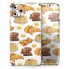 Yummy Galore Bakery Treats v5 - DesignSkinz Protective Vinyl Decal Wrap Skin Cover Compatible with the Apple iPhone SE (2020) (Full-Body, Screen Trim & Back Glass Skin) view 1