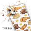 Yummy Galore Bakery Treats v5 - DesignSkinz Protective Vinyl Decal Wrap Skin Cover Compatible with the Apple iPhone SE (2020) (Full-Body, Screen Trim & Back Glass Skin) view 3