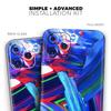 Blurred Abstract Flow V27 - DesignSkinz Protective Vinyl Decal Wrap Skin Cover Compatible with The Apple iPhone 11 Pro (Full-Body, Screen Trim & Back Glass Skin) view 2