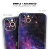 Glowing Deep Space - DesignSkinz Protective Vinyl Decal Wrap Skin Cover Compatible with The Apple iPhone XR (Full-Body, Screen Trim & Back Glass Skin) view 2