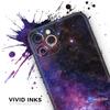 Glowing Deep Space - DesignSkinz Protective Vinyl Decal Wrap Skin Cover Compatible with The Apple iPhone XR (Full-Body, Screen Trim & Back Glass Skin) view 3