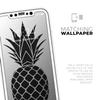 Flat Pineapple - DesignSkinz Protective Vinyl Decal Wrap Skin Cover Compatible with The Apple iPhone 11 (Full-Body, Screen Trim & Back Glass Skin) view 4