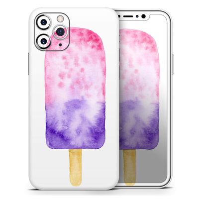 Design Skinz Summer Mode Ice Cream v10 - DesignSkinz Protective Vinyl Decal Wrap Skin Cover Compatible with The Apple iPhone 8 Plus (Full-Body, Screen Trim & Back Glass Skin)