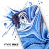 Design Skinz Blue and White Blended Paint - DesignSkinz Protective Vinyl Decal Wrap Skin Cover Compatible with The Apple iPhone 11 Pro (Full-Body, Screen Trim & Back Glass Skin) view 3