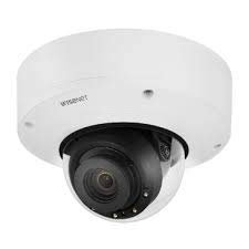 Hanwha Techwin XNV-8081RE 5 MP Vandal-Resistant IR Outdoor Network Dome Camera with PoE Extender, 2.4X (3.9~9.4mm) Motorized varifocal Lens, RJ45 Connection