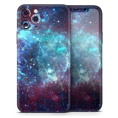 Trippy Space - DesignSkinz Protective Vinyl Decal Wrap Skin Cover Compatible with The Apple iPhone 11 Pro (Full-Body, Screen Trim & Back Glass Skin)