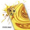 Swirling Liquid Gold - DesignSkinz Protective Vinyl Decal Wrap Skin Cover Compatible with The Apple iPhone XR (Full-Body, Screen Trim & Back Glass Skin) view 3
