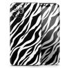 Simple Vector Zebra Animal Print - DesignSkinz Protective Vinyl Decal Wrap Skin Cover Compatible with The Apple iPhone SE (2020) (Full-Body, Screen Trim & Back Glass Skin) view 1