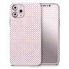 Tiny Red and Purple Watercolor Polka Dots - DesignSkinz Protective Vinyl Decal Wrap Skin Cover Compatible with The Apple iPhone XR (Full-Body, Screen Trim & Back Glass Skin) view 1