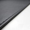 YUMUO Buckle Smooth Modern Table Protector for Work Game,pu Leather Hard Large Mouse Pad,Business Waterproof Simple Desk Pad with Full Grip Fixation Lip Black 80x40cm(31x16inch) view 3