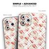 Karamfila Watercolo Poppies V18 - DesignSkinz Protective Vinyl Decal Wrap Skin Cover Compatible with The Apple iPhone Xs Max (Full-Body, Screen Trim & Back Glass Skin) view 2