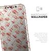Karamfila Watercolo Poppies V18 - DesignSkinz Protective Vinyl Decal Wrap Skin Cover Compatible with The Apple iPhone Xs Max (Full-Body, Screen Trim & Back Glass Skin) view 4