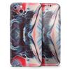 Liquid Abstract Paint Remix V23 - DesignSkinz Protective Vinyl Decal Wrap Skin Cover Compatible with The Apple iPhone XR (Full-Body, Screen Trim & Back Glass Skin) view 1