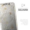 Karamfila Watercolor & Gold V4 - DesignSkinz Protective Vinyl Decal Wrap Skin Cover Compatible with The Apple iPhone 11 Pro (Full-Body, Screen Trim & Back Glass Skin) view 4