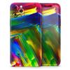 Blurred Abstract Flow V29 - DesignSkinz Protective Vinyl Decal Wrap Skin Cover Compatible with The Apple iPhone XR (Full-Body, Screen Trim & Back Glass Skin) view 1