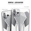 Geometric Elephant - DesignSkinz Protective Vinyl Decal Wrap Skin Cover Compatible with The Apple iPhone Xs (Full-Body, Screen Trim & Back Glass Skin) view 2