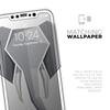 Geometric Elephant - DesignSkinz Protective Vinyl Decal Wrap Skin Cover Compatible with The Apple iPhone Xs (Full-Body, Screen Trim & Back Glass Skin) view 4