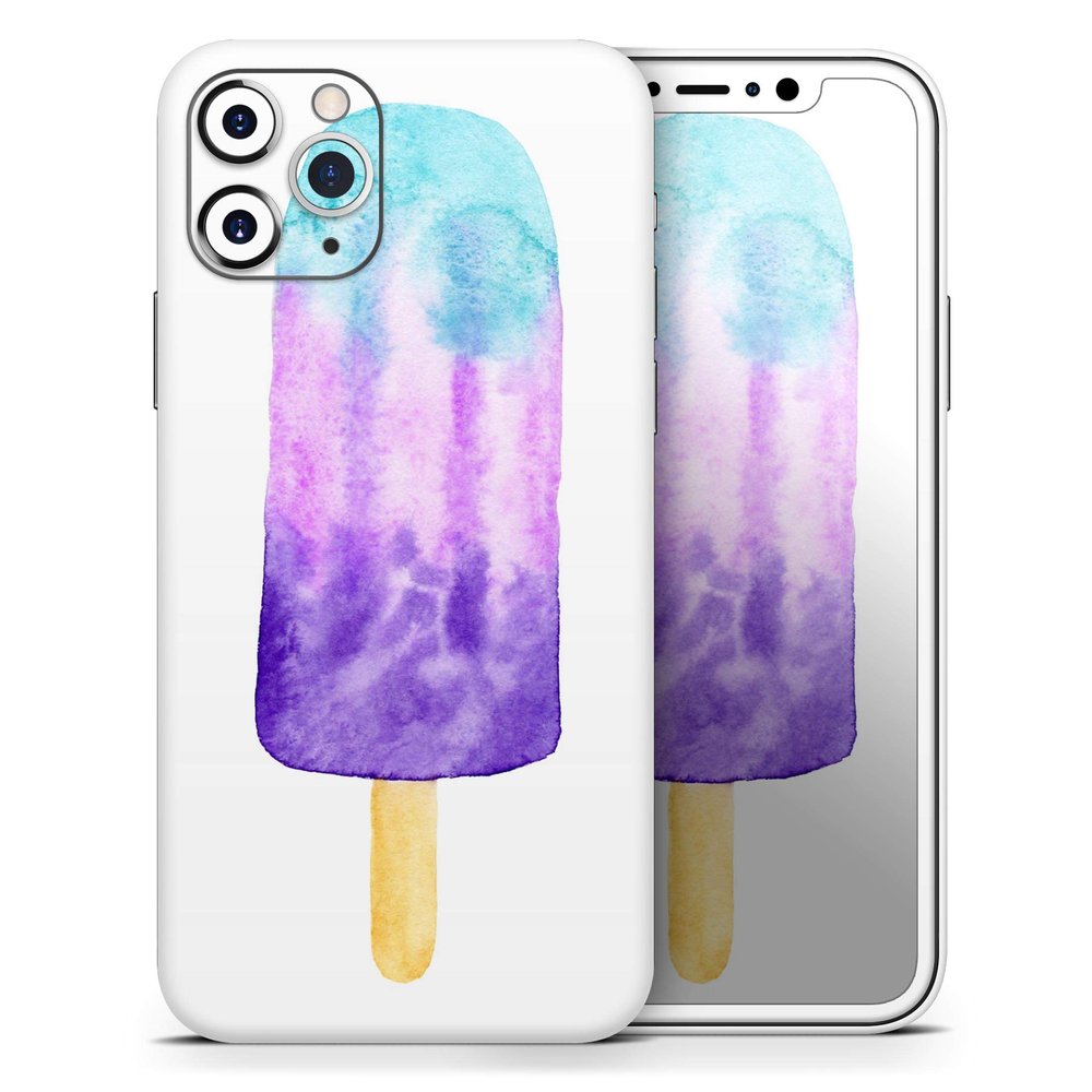 Summer Mode Ice Cream v3 - DesignSkinz Protective Vinyl Decal Wrap Skin Cover Compatible with The Apple iPhone 11 Pro (Full-Body, Screen Trim & Back Glass Skin)