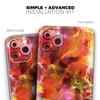 Blurred Abstract Flow V2 - DesignSkinz Protective Vinyl Decal Wrap Skin Cover Compatible with The Apple iPhone 11 (Full-Body, Screen Trim & Back Glass Skin) view 2